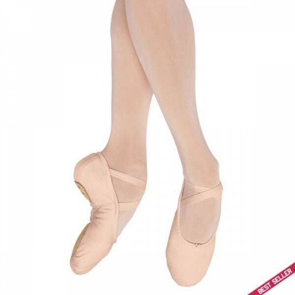 bloch pump canvas ballet shoe
