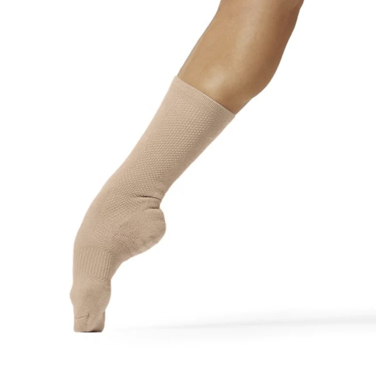 Buy DANCESOCKS brown dance socks shoe socks for carpet floors
