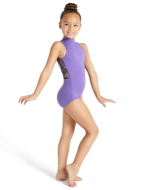 Mystical Forest High Neck Mesh Back Leotard 11970C - Image 2