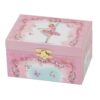 Musical Jewellery Box - Ballerina & Butterfly Design 1762A - Image 2