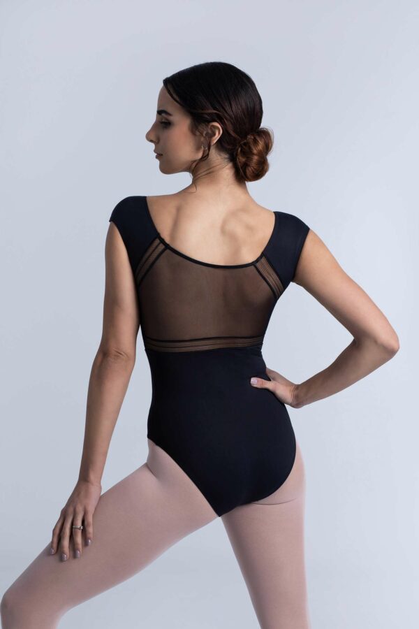 Mesh Back Detailed Leotard 31609 - Image 2