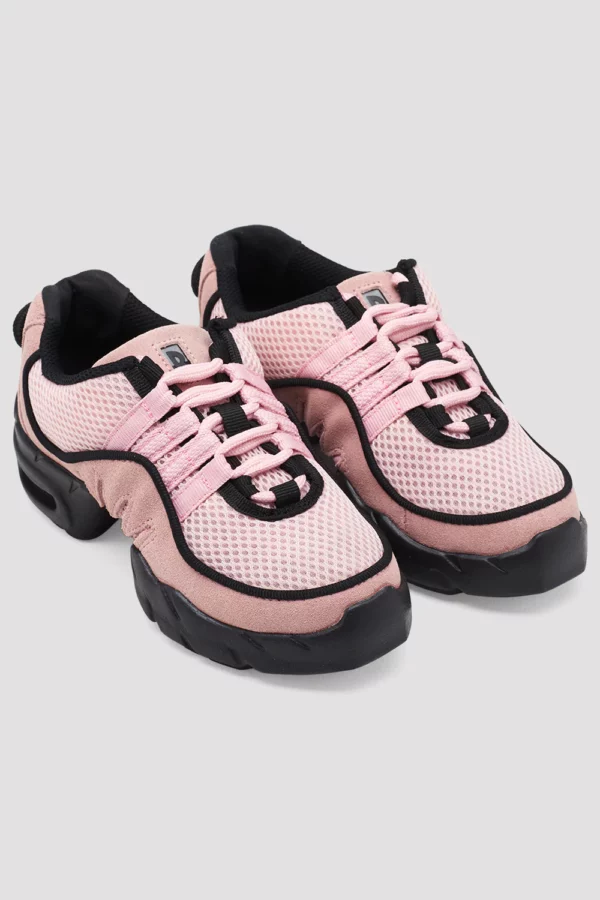 Bloch Boost Mesh Split Sole Dance Sneakers in Pink S0538L - Image 7