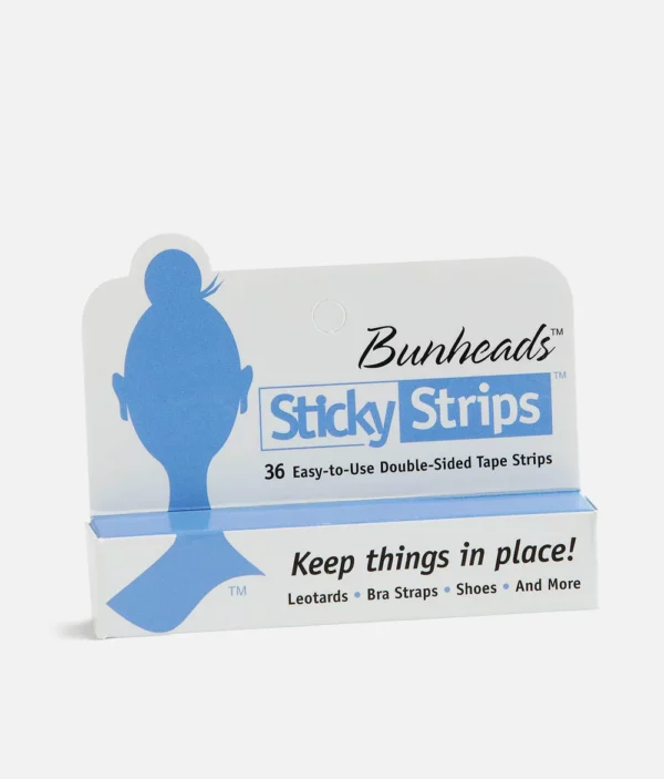 Bunheads sticky strips bits dancewear accessories ballerina dance double sided sticky tape for clothes