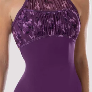 ladies bloch leotard high neck halter dance ballet