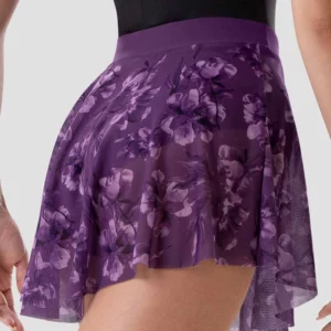 bloch ladies skirt print mesh ballet ballerina dance