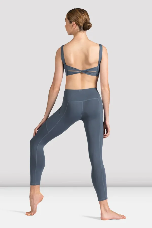 bloch ladies leggings activewear dancewear grey graphite ballet ballerina dance