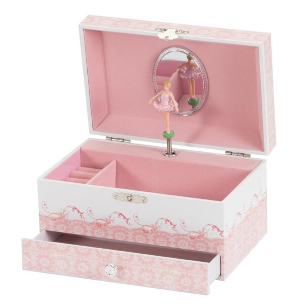 musical jewellery box case ballet shoes ballerina ballet