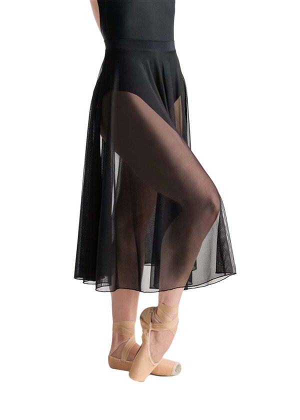 ballet rosa skirt faith black pull on