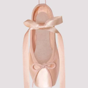 This limited edition pointe shoe ornament is perfect for the festive season! This miniature BLOCH pointe shoe makes a great gift for dancers and dance teachers bringing the year to a close. Hang on your Christmas tree or place on the mantle for a charming dance decoration you'll cherish.