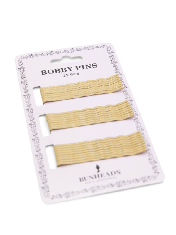 Double Coated Metal Bobby Pins for Dancer Buns Bunheads clips slides ballet ballerinas black blonde light brown and medium brown