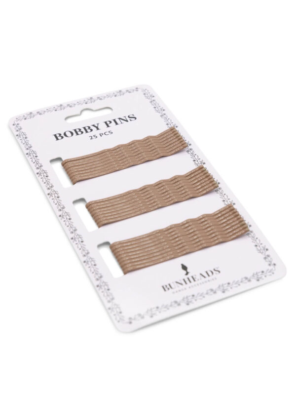 Double Coated Metal Bobby Pins for Dancer Buns Bunheads clips slides ballet ballerinas black blonde light brown and medium brown