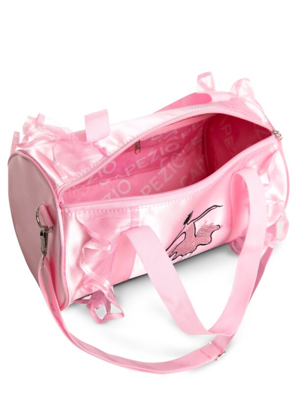 Capezio sequinned barrel bag child kid dance ballet ballerina pink