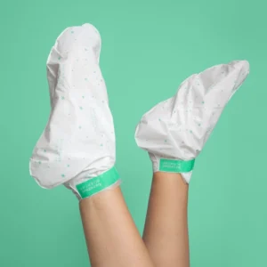 hydrating foot mask cooling foot mask foot mask for dry feet best foot mask for tired feet foot mask with mint eucalyptus foot mask urea foot mask Barefoot Scientist foot mask